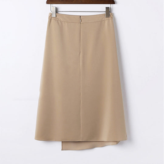 Damen Eleganter Wickelrock mit fließendem Design Shop Nory