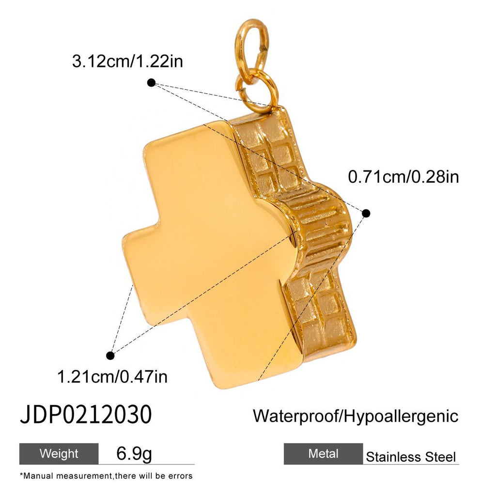 Damen Anhänger mit spiralförmigem Design aus hypoallergenem Edelstahl Shop Nory
