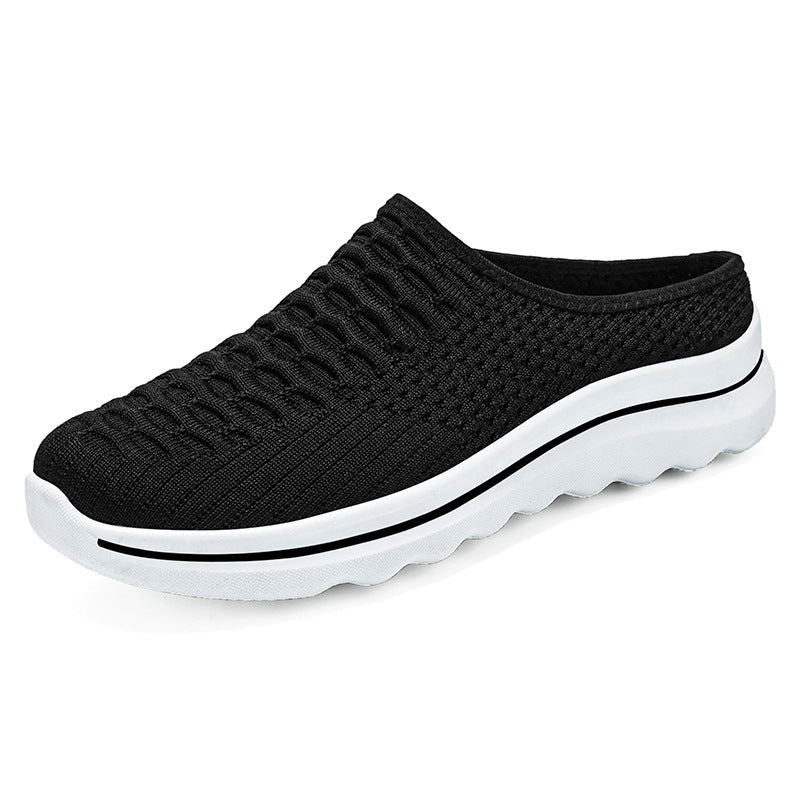 Damen Bequeme Slip-On Clogs mit atmungsaktiver Netzstruktur Shopnory