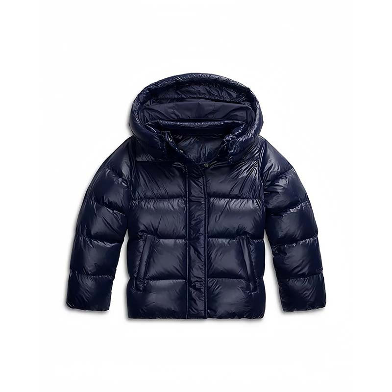 Damen Gesteppte Steppjacke mit Kapuze, Boxy-Schnitt und wasserabweisender Hülle Shop Nory