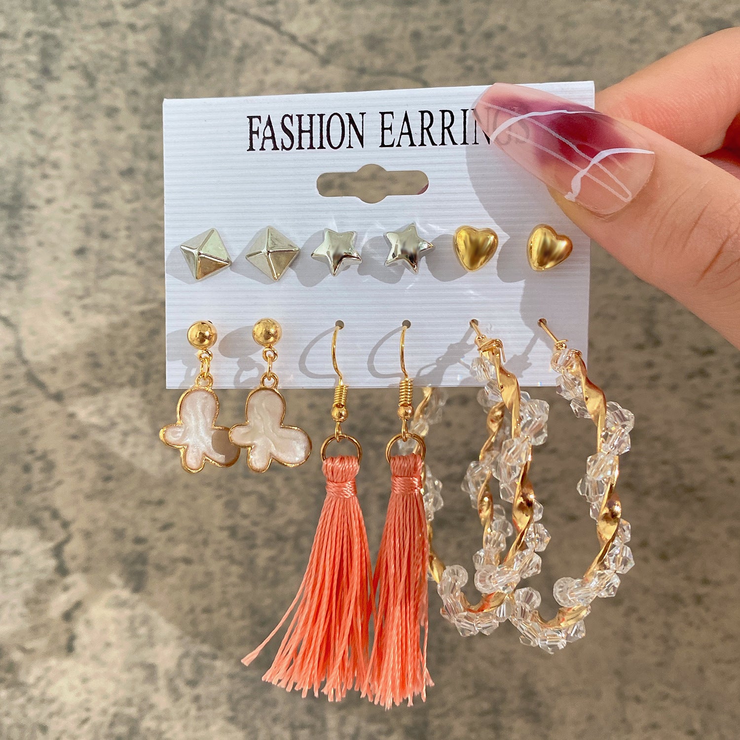 Damen Ohrringe Set mit vielfältigen Designs und modernen Akzenten Shop Nory
