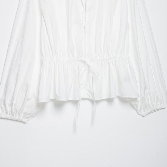 Damen leichte Cropped-Windjacke mit Tunnelzug‑Taillierung und hohem Stehkragen Shop Nory