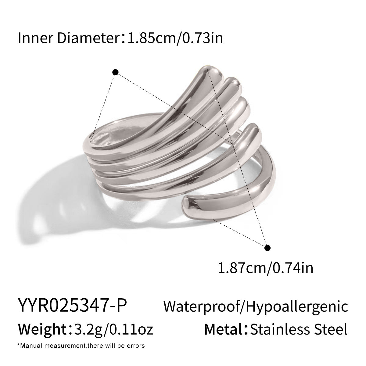 Damen Edelstahl Ring Shop Nory
