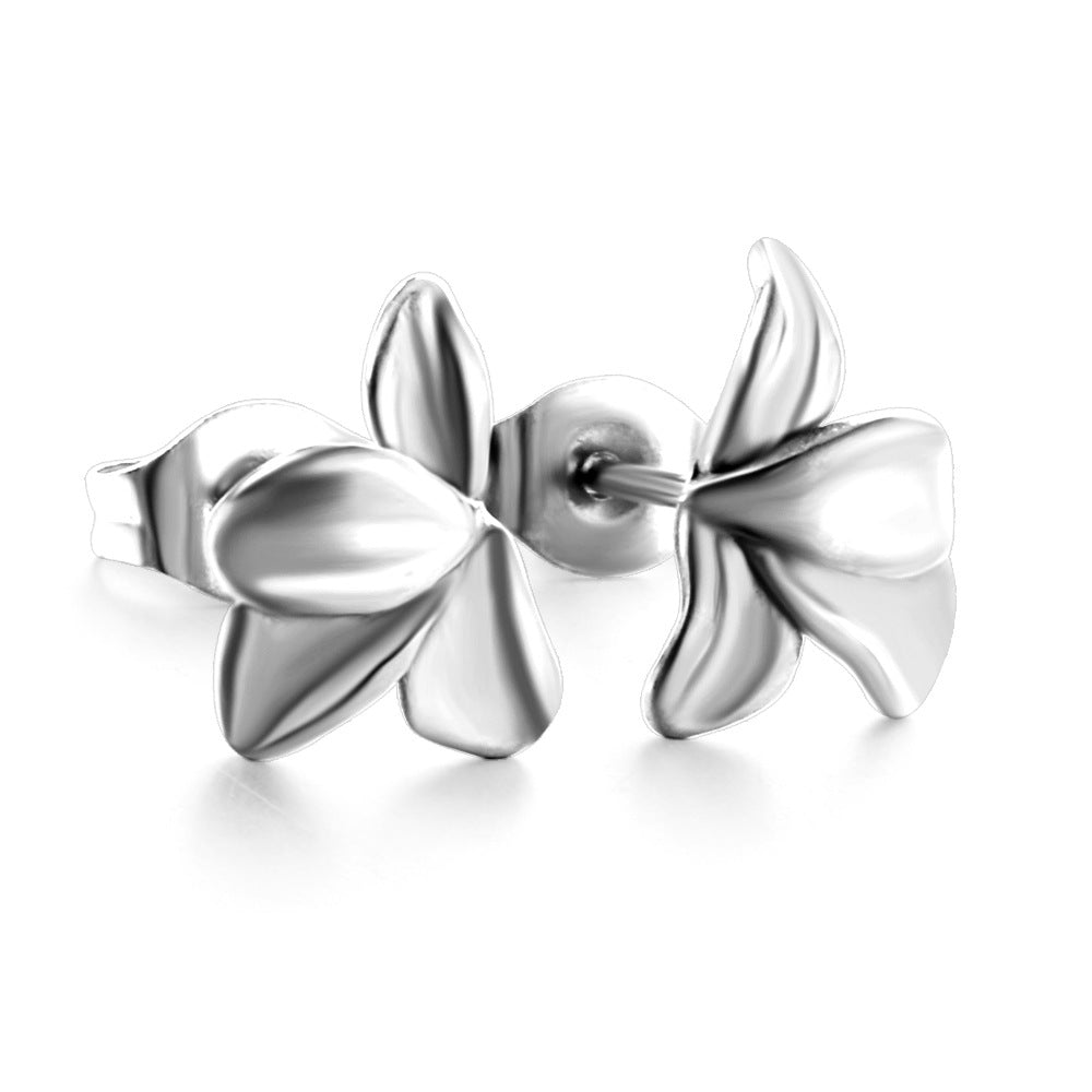 Damen Ohrstecker im eleganten Blumendesign Shop Nory