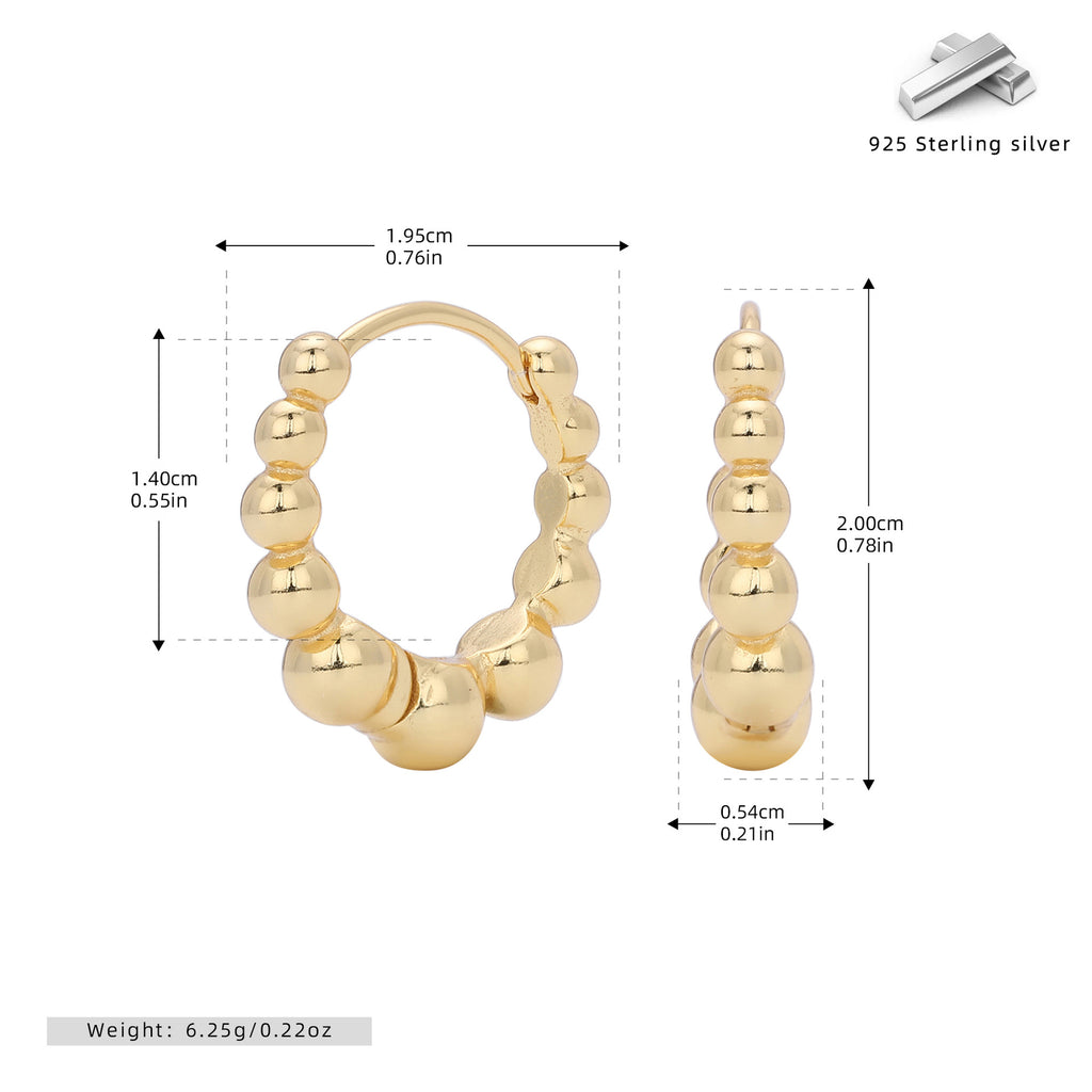 Damen Ohrhänger mit luxuriösen Perlenakzenten aus hochwertigem 925 Sterling Silber Shop Nory