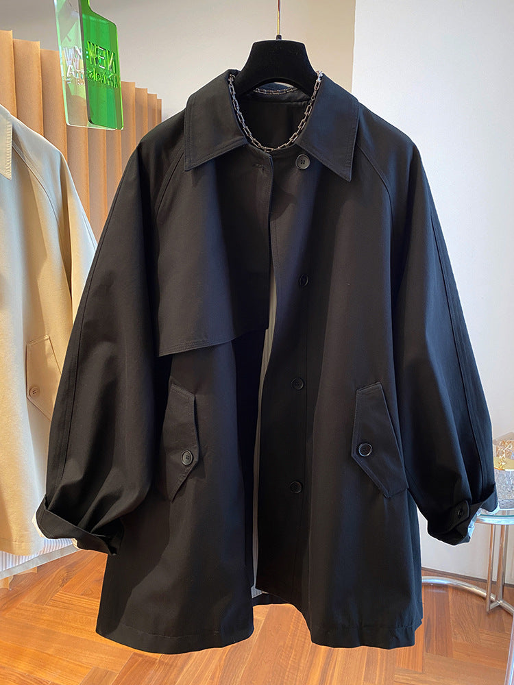 Damen Modische Übergangsjacke mit weitem Schnitt Shop Nory