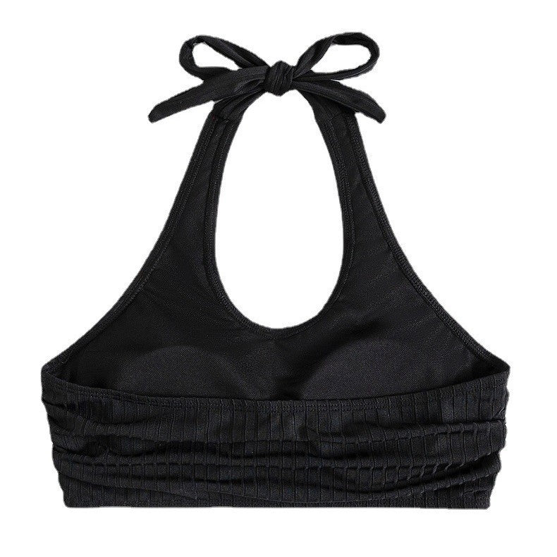 Damen Sportoberteil im Rippdesign