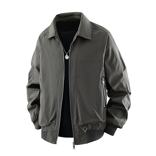 Herren lässige und stylische Bomberjacke