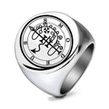 Herren Siegelring mit kunstvollem magischen Symbol Shop Nory