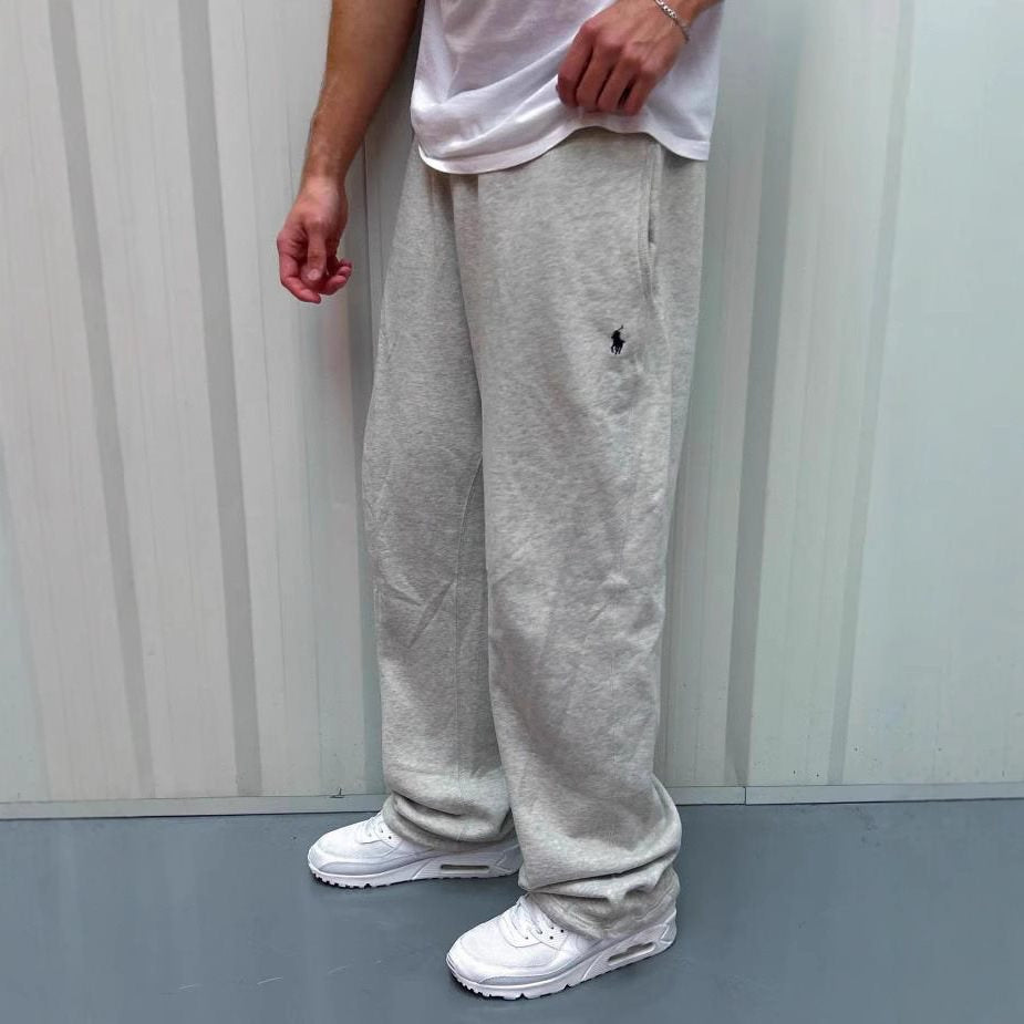 Herren Weite Baggy-Sweathose mit elastischem Bund und Sticklogo Shop Nory