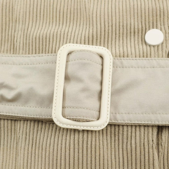 Damen Kurzjacke aus Cord mit taillierendem Gürtel und Druckknopfleiste Shop Nory
