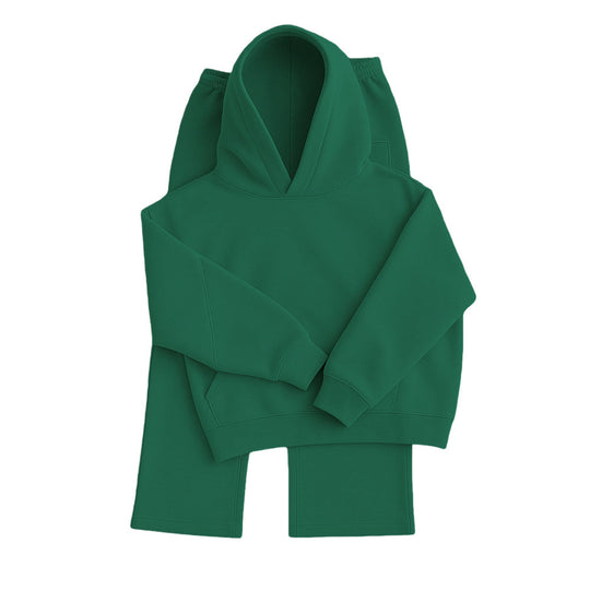 Damen Sportliches Hoodie-Set