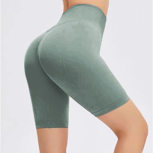 Damen Figurbetonte Radlerhosen mit super elastischem Material
