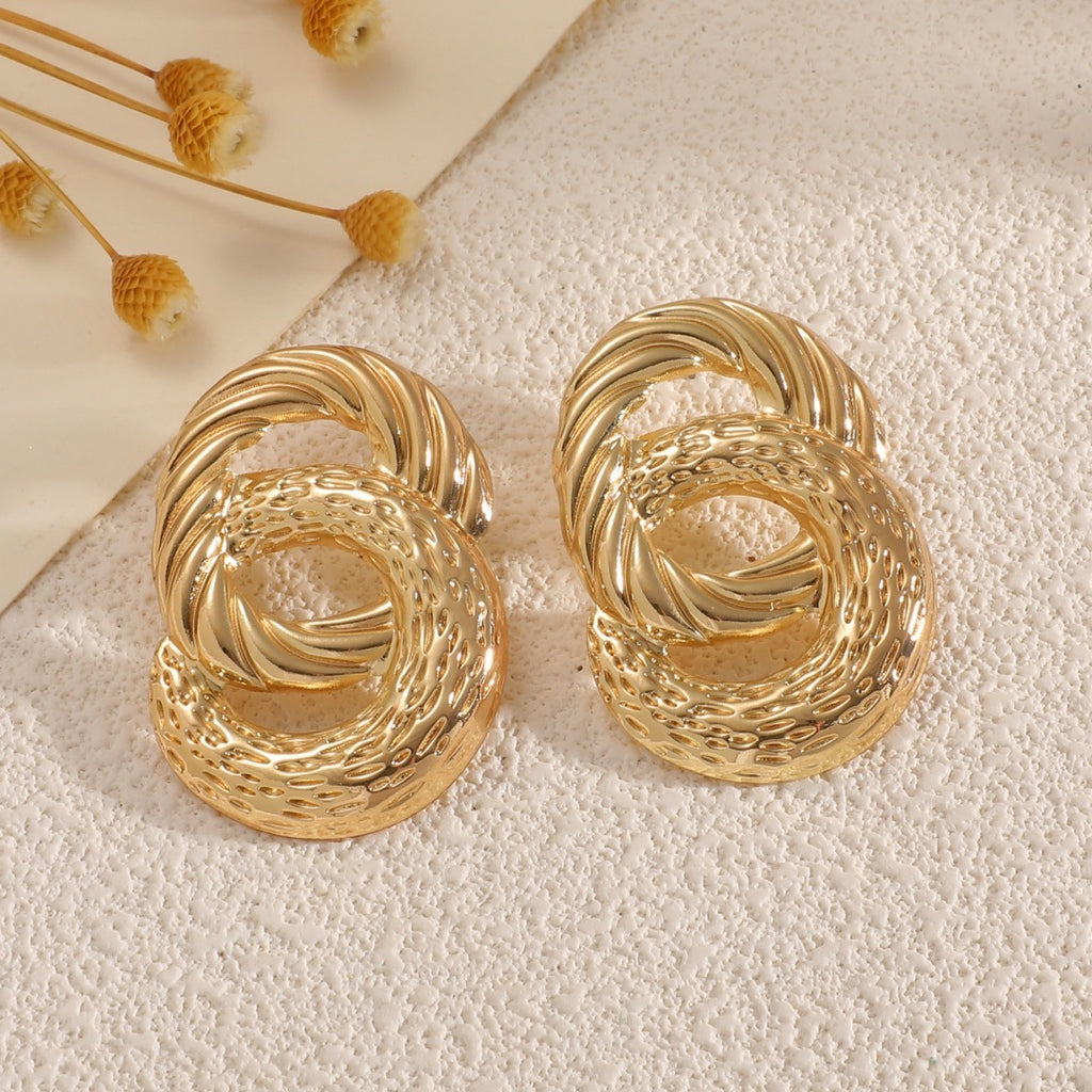 Damen Ohrschmuck Set mit kunstvollem Knoten-Design Shop Nory