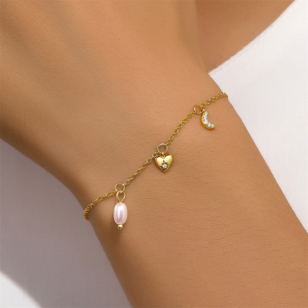 925 Sterling Silber Kabelkette Armbänder Einfacher Stil | Shop Nory