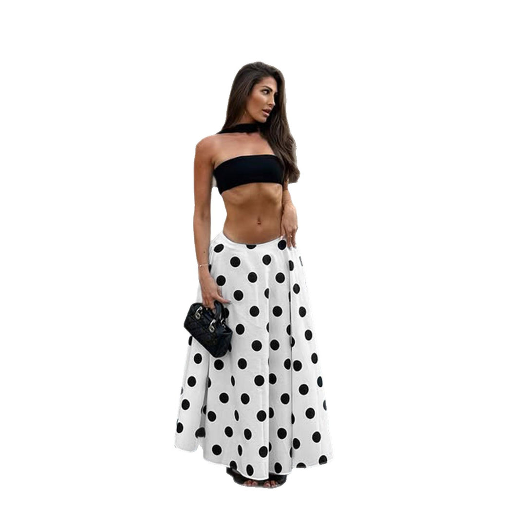 Damen nan ausgestellter Midirock mit zarter Spitzenbund, taillierter Passe und leichtem Leinenfall Shop Nory