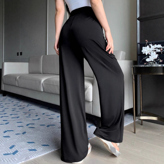 Damen Palazzohose mit hoher Taille und weitem Bein Shop Nory