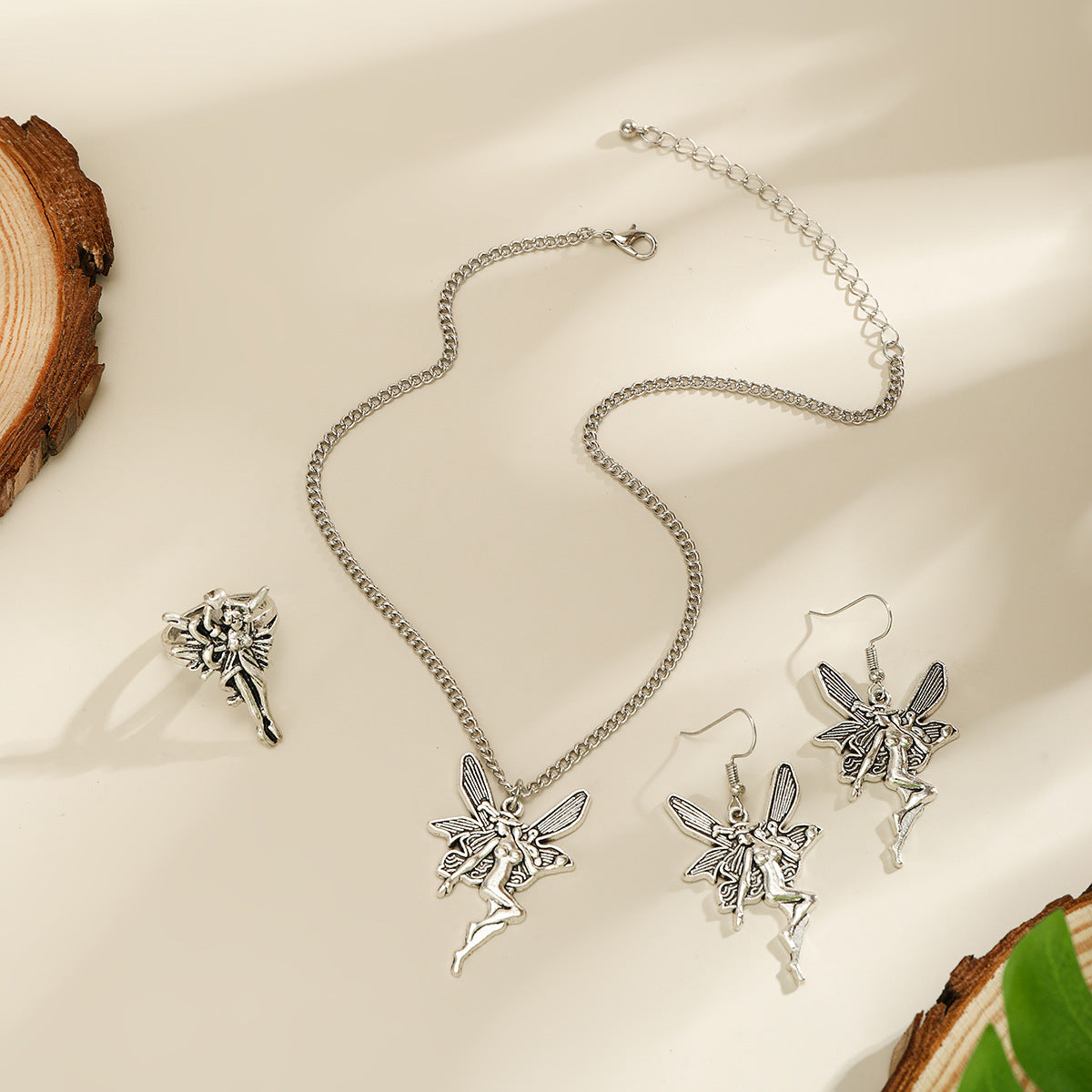 Damen elegantes Schmuckset mit Zirkonia von Shop Nory