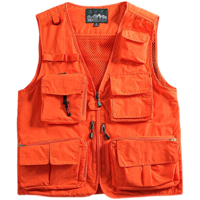 Herren Multifunktionale Outdoor-Jacke mit vielen Taschen Shop Nory