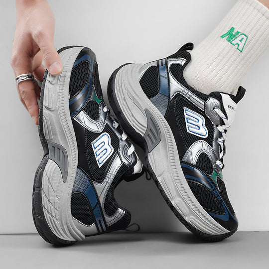 Unisex Voluminöse Mesh-Runner mit atmungsaktivem Obermaterial und stoßdämpfender Plateausohle Shopy Nory