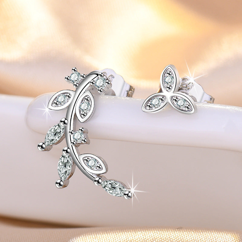 Damen elegante Ohrringe mit floralem Design Shop Nory