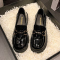 Damen Klassische Loafer mit modischer Schnallenverzierung