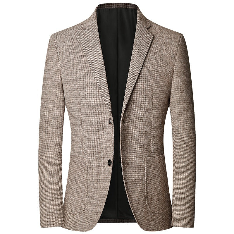 Herren Slim Fit Sakko mit feiner Struktur und klassischer Knopfleiste Shop Nory