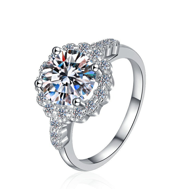 Damen Eleganter Ring mit funkelndem Zirkonia Shop Nory