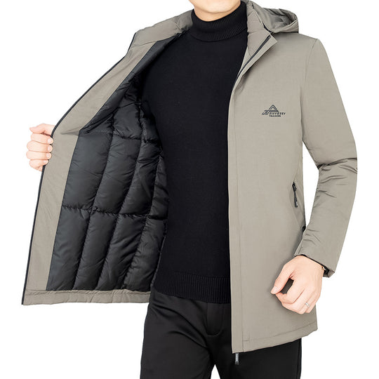 Herren Kapuzenparka mit gesteppter Thermofütterung und winddichter Außenhülle Shop Nory