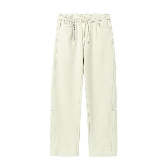 Damen Locker geschnittene Sweathose mit elastischem Bund und Kordelzug Shop Nory