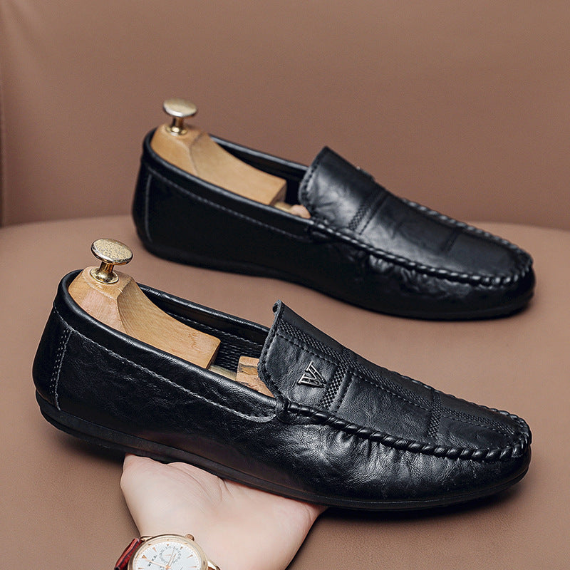 Herren Elegante Mokassin Loafer Shop Nory