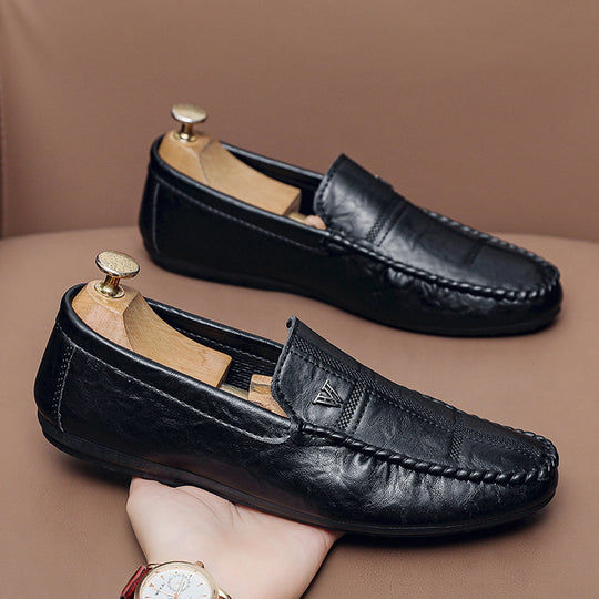 Herren Elegante Mokassin Loafer Shop Nory