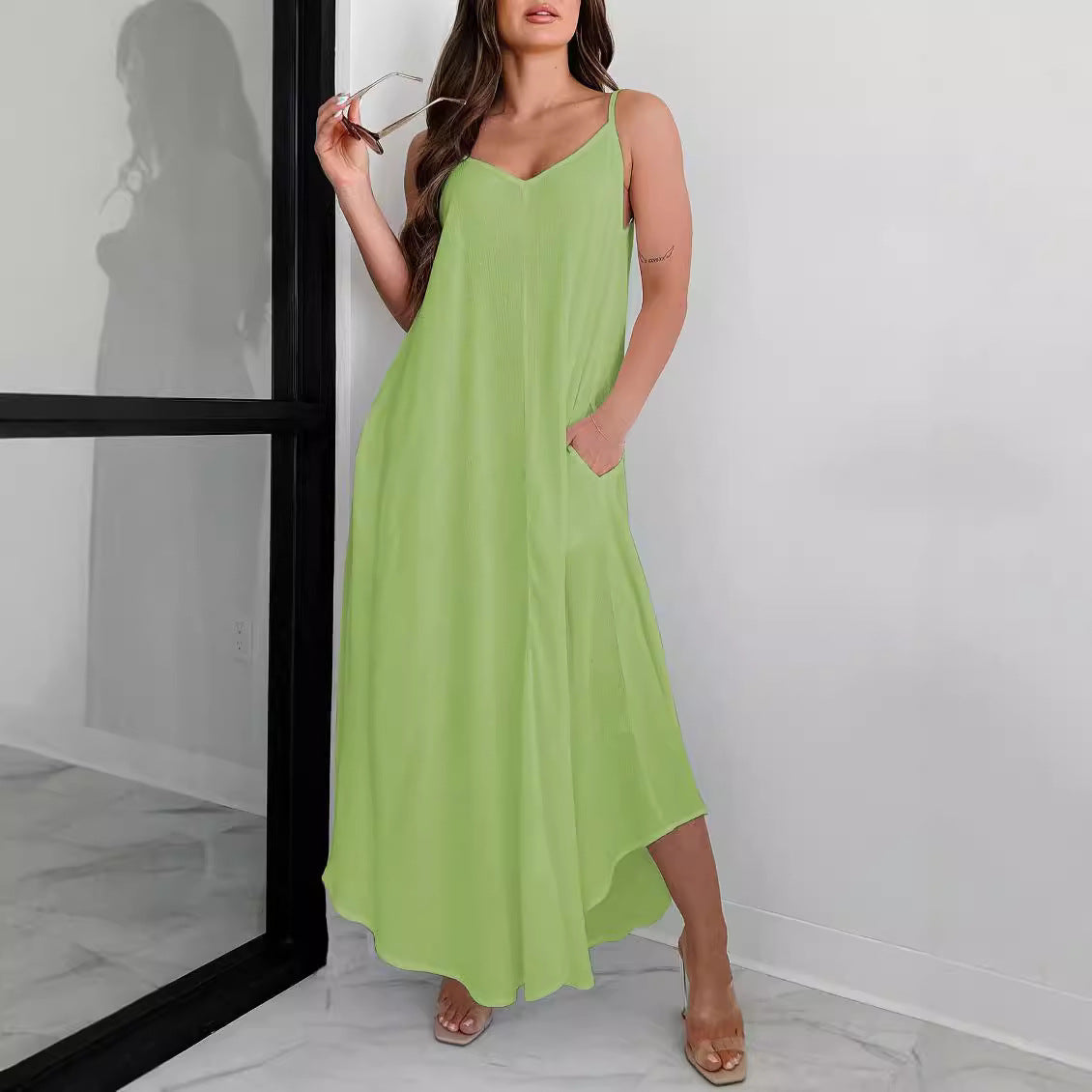 Damen Sommerliches Maxi Kleid