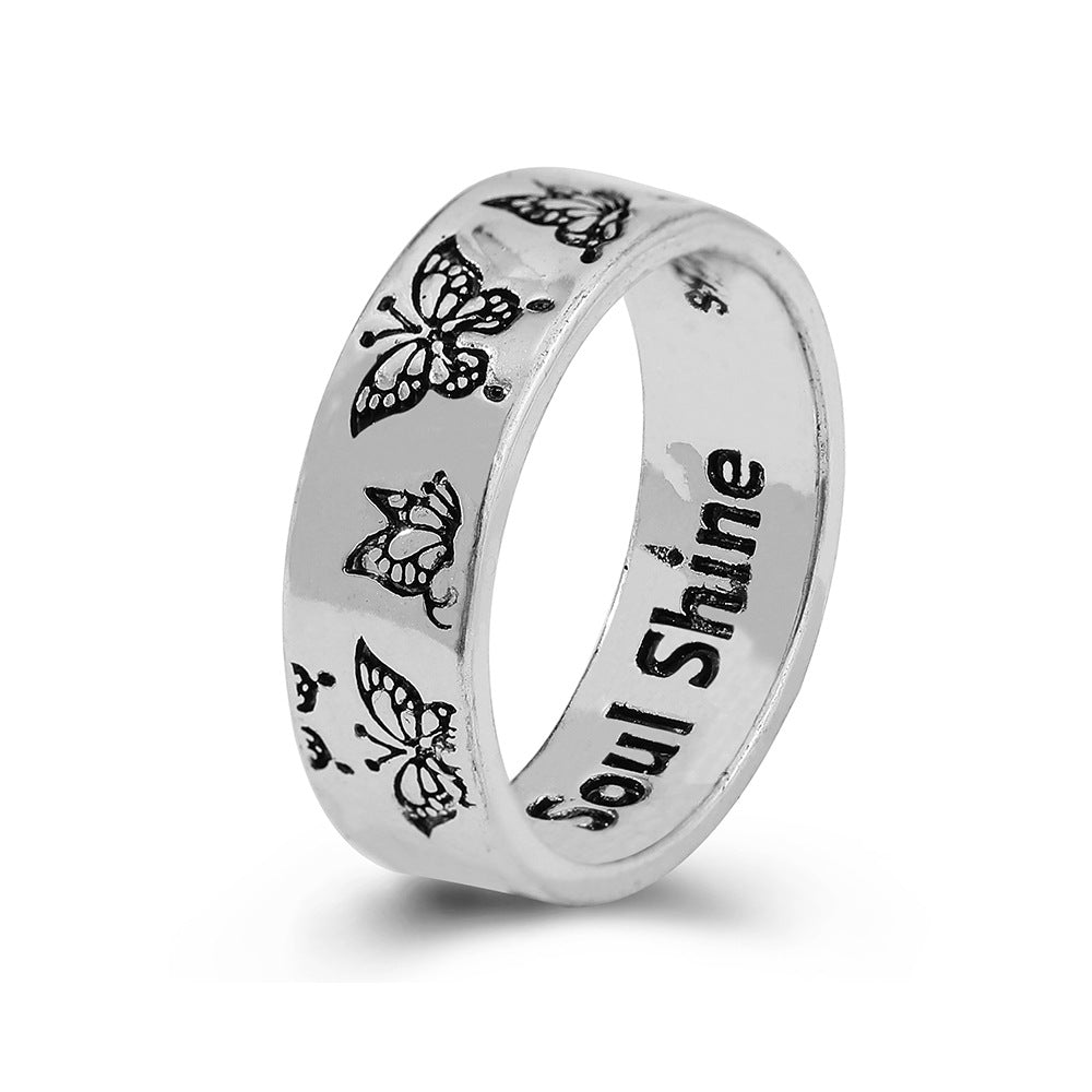 Damenring mit kunstvollem Schmetterlingsdesign Shop Nory 1781548366