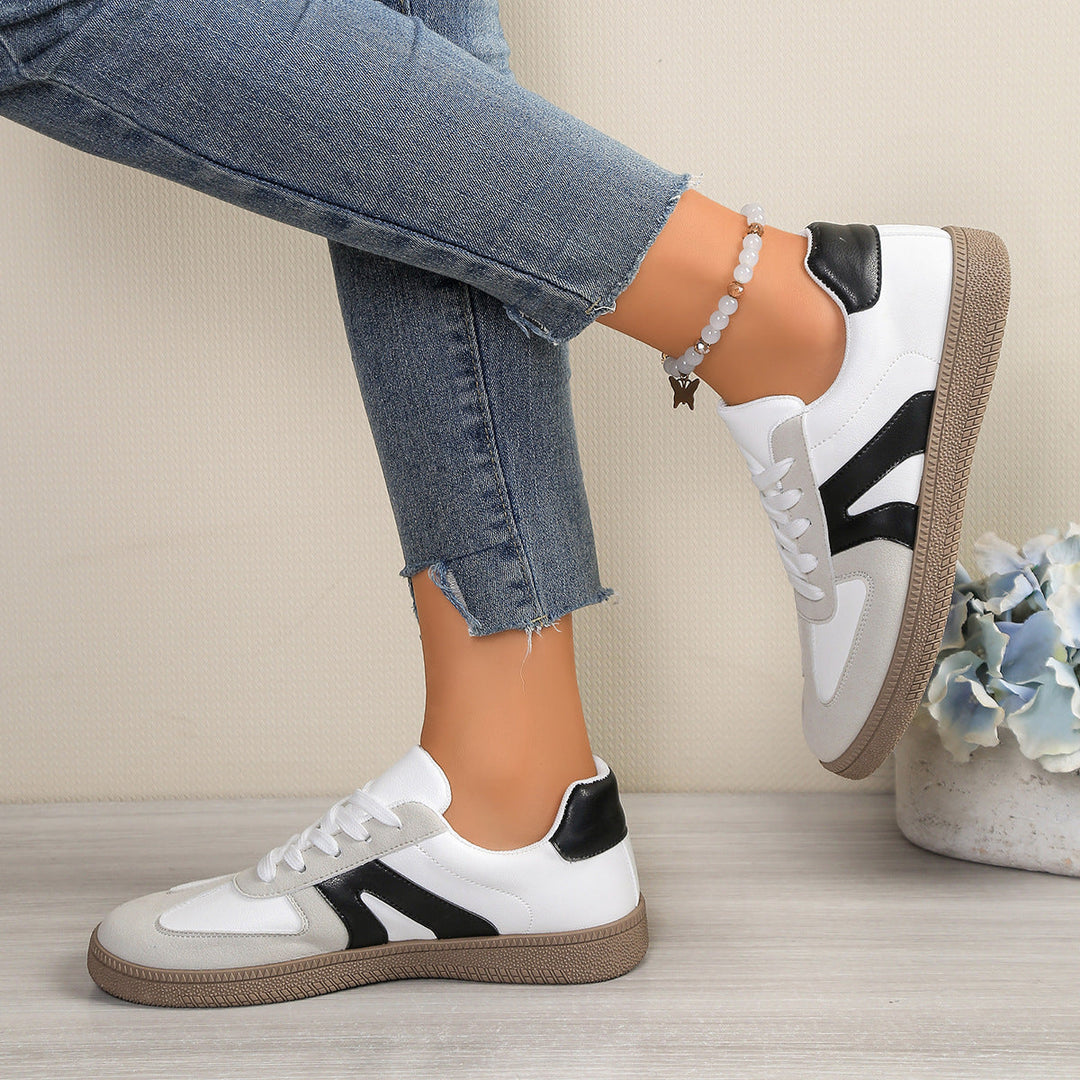 Damen Sneakers im modernen Design mit leicht gepolsterter Laufsohle