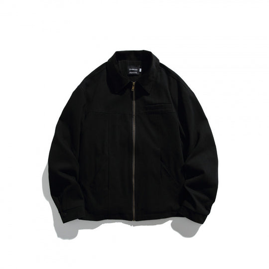 Unisex Kurz geschnittene Overshirt‑Jacke mit Cordkragen, Brustleistentasche und präzisen Nahtdetails Shop Nory