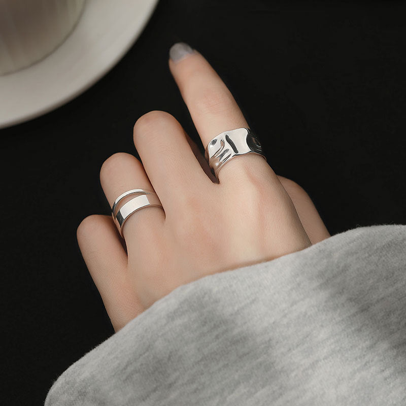 Damen Designring mit moderner geschwungener Form Shop Nory