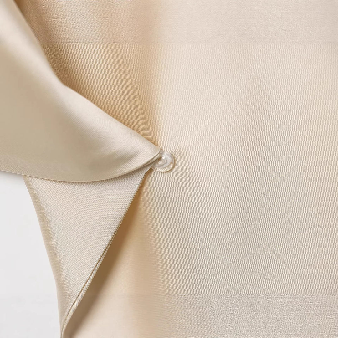 Damen Langes Hemdblusen-Kleid mit Schleifenkragen und Kimonoärmeln Shop Nory