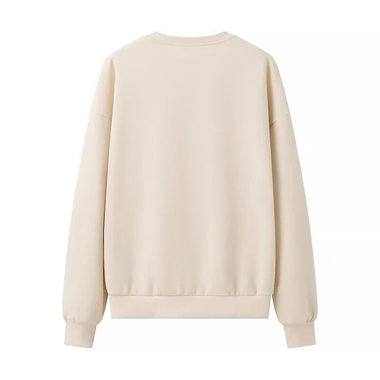 Damen Oversize-Sweatshirt mit dekorativer Schleifenapplikation Shop Nory