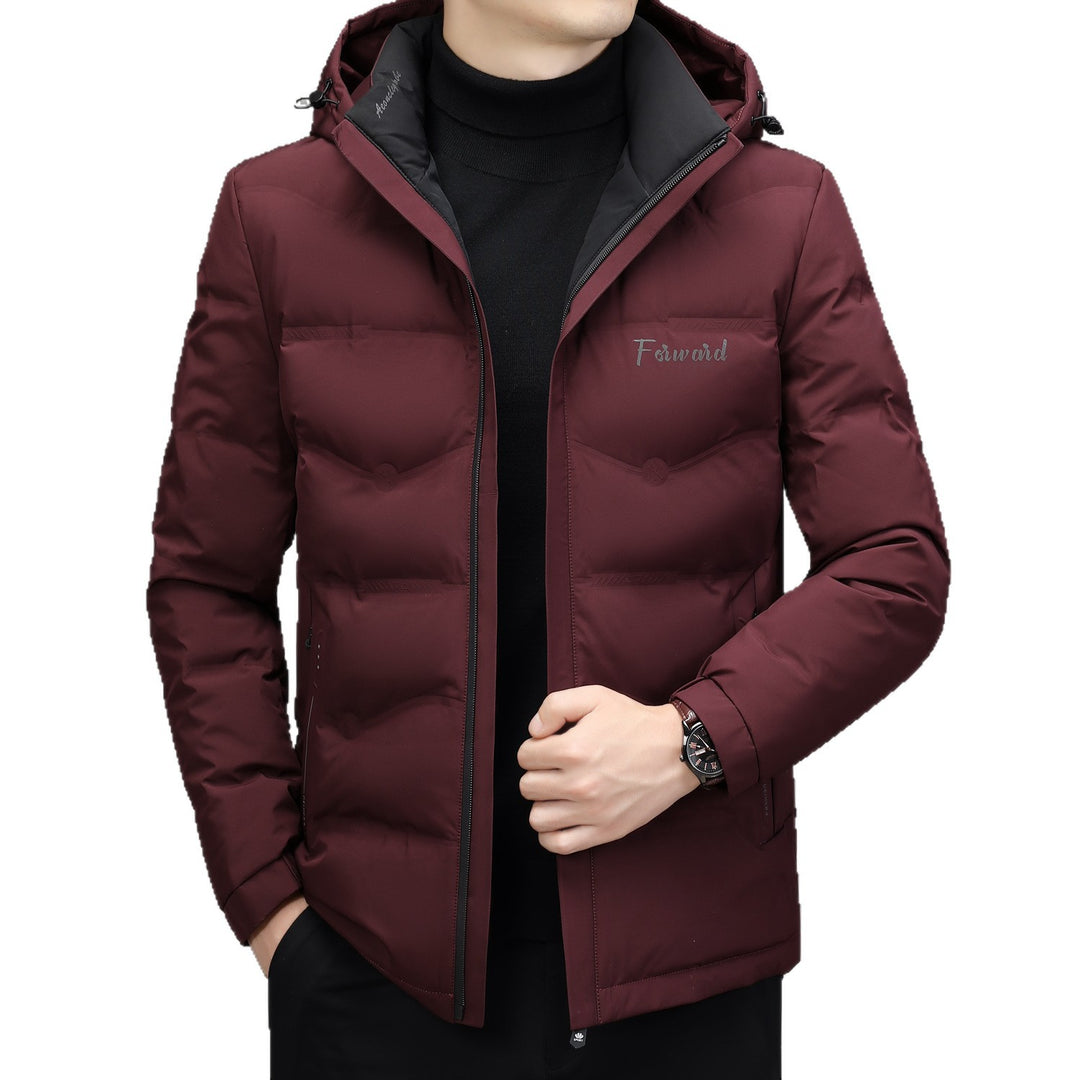 Herren Steppjacke mit Kapuze und schlanker Thermofütterung Shop Nory