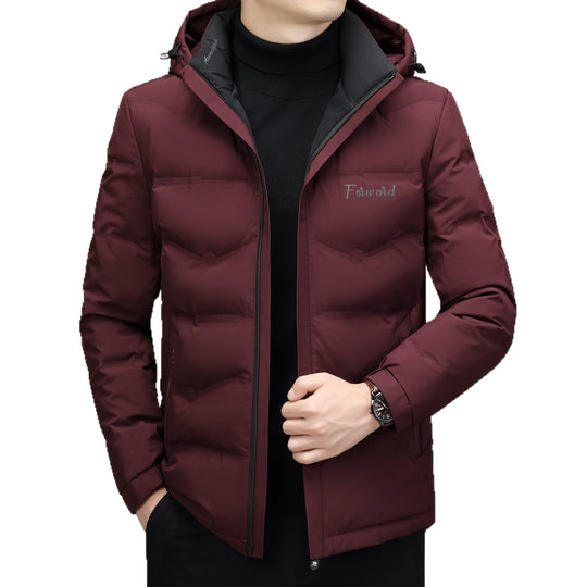 Herren Steppjacke mit Kapuze und schlanker Thermofütterung Shop Nory