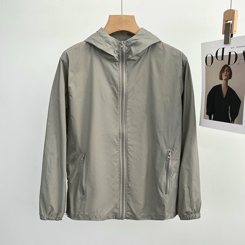 Damen Leichte Übergangsjacke mit Kapuze und Reißverschluss Shop Nory