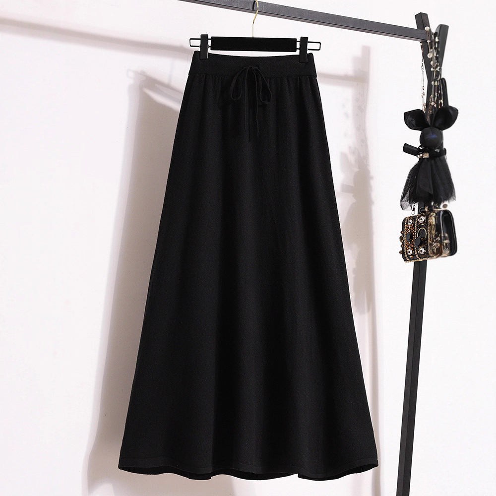 Damen Langer, schwingender Freizeitrock Shop Nory