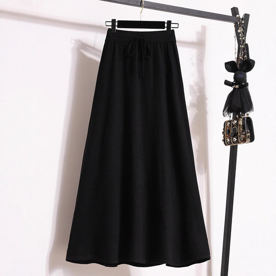 Damen Langer, schwingender Freizeitrock Shop Nory