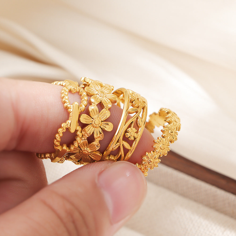 Damen Ring mit geschwungenem Design Shop Nory