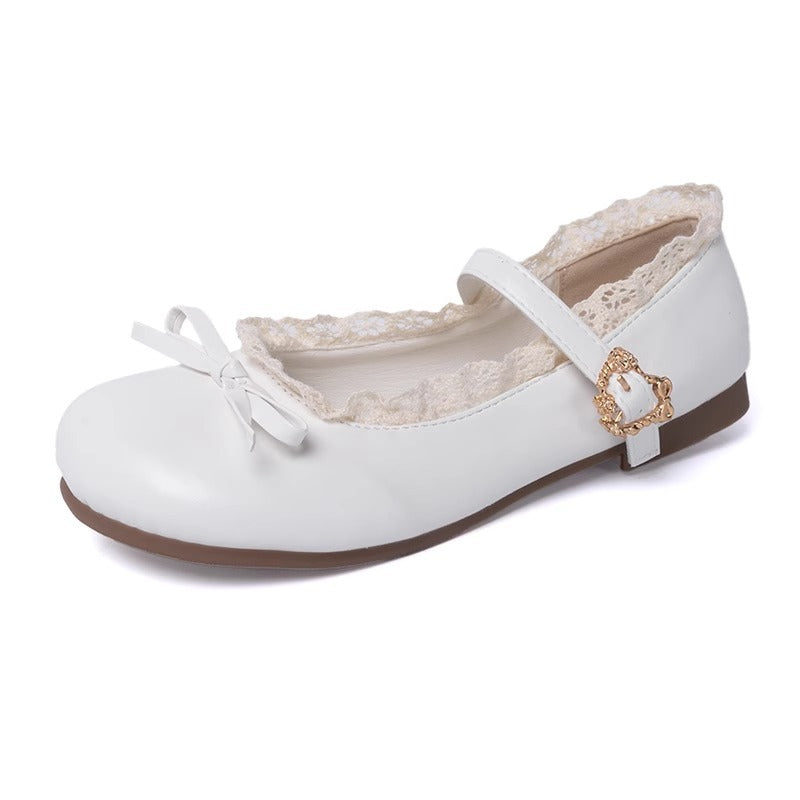 Damen Ballerina-Schuhe mit eleganter Riemchen-Detail und bequemer Sohle