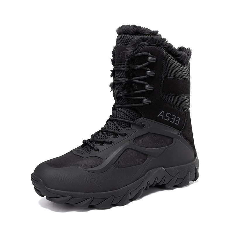 Herren Wasserdichte Winterstiefel mit isolierender Fütterung und rutschfester Sohle