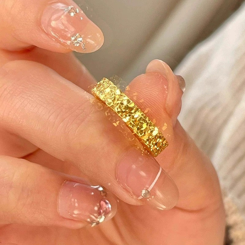 Damen Zarter Ring mit kunstvollem Strukturdesign Shop Nory