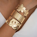 Damen Armband-Set mit floralen und modernen Designelementen Shop Nory