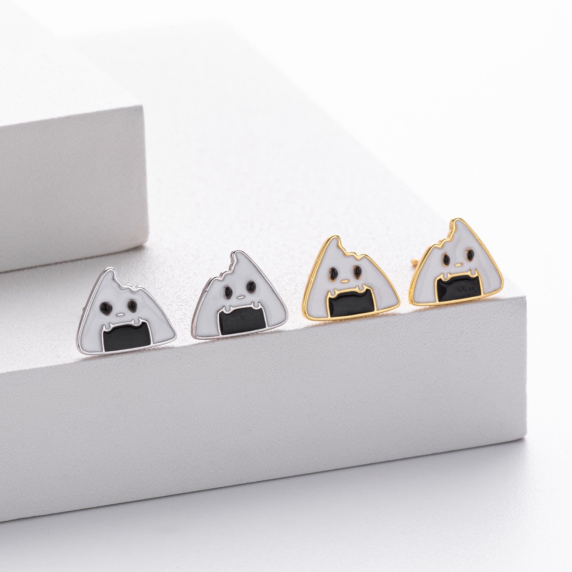 Damen Anhänger aus 925 Sterling Silber mit kreativer Geistermotivik Shop Nory